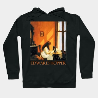 Girl at a Sewing Machine by Edward Hopper Hoodie